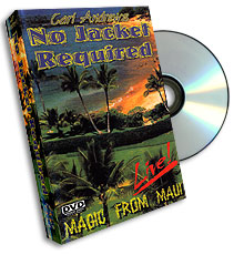 No Jacket Required close-up magic DVD by Carl R Andrews